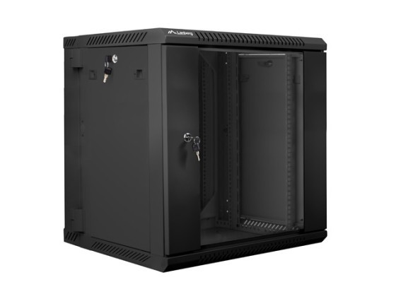 ΝΤΟΥΛΆΠΙ RACK 19" ΔΙΠΛΉΣ ΔΙΑΤΟΜΉΣ ΕΠΙΤΟΊΧΙΑΣ ΤΟΠΟΘΈΤΗΣΗΣ 12U/600X600 (ΕΠΊΠΕΔΗ ΣΥΣΚΕΥΑΣΊΑ) ΜΑΎΡΟ LANBERG