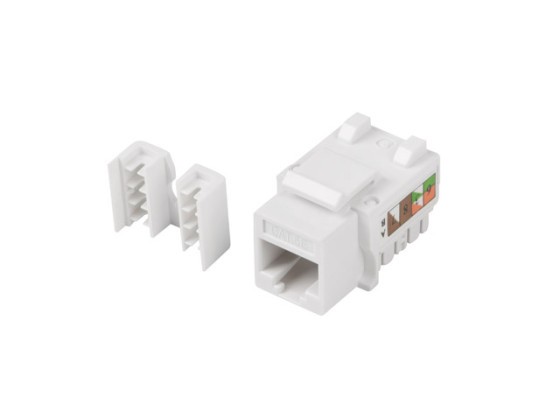ΜΟΝΆΔΑ KEYSTONE RJ45->LSA CAT.5E UTP 90° LANBERG