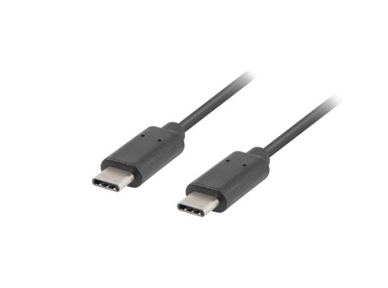 ΚΑΛΏΔΙΟ USB-C M/M 2.0 1.8M ΜΑΎΡΟ LANBERG