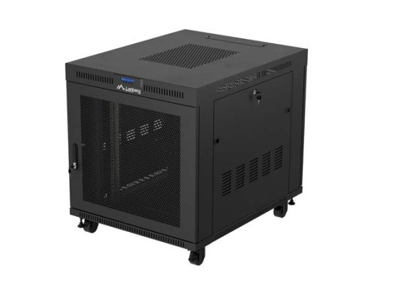 ΝΤΟΥΛΆΠΙ RACK 19" ΕΛΕΎΘΕΡΟ 15U/800X1000 (ΕΠΊΠΕΔΗ ΣΥΣΚΕΥΑΣΊΑ) ΜΑΎΡΟ ΜΕ ΓΥΆΛΙΝΗ ΠΌΡΤΑ LCD LANBERG V2
