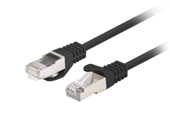 PATCHCORD CAT.6 FTP 5M ΜΑΎΡΟ FLUKE ΠΕΡΆΣΕΙ LANBERG 10-PACK