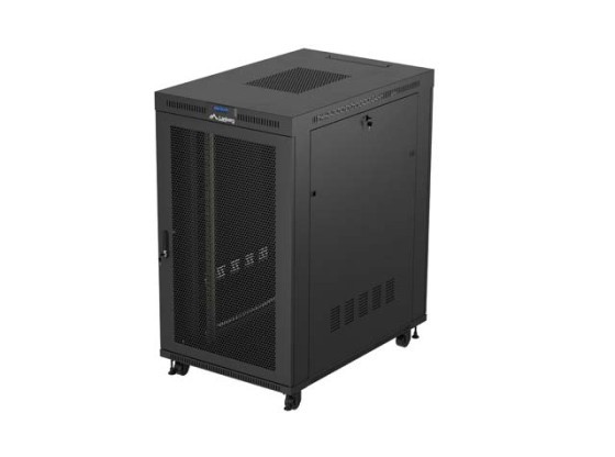 ΝΤΟΥΛΆΠΙ RACK 19" ΕΛΕΎΘΕΡΟ 27U/800X1200 (ΕΠΊΠΕΔΗ ΣΥΣΚΕΥΑΣΊΑ) ΜΕ ΠΌΡΤΑ ΜΕ ΠΛΈΓΜΑ LCD ΜΑΎΡΟ LANBERG