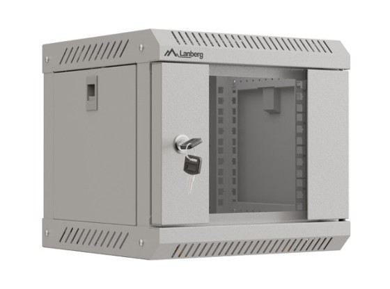 ΡΆΦΙ ΕΓΚΑΤΆΣΤΑΣΗΣ 10" 4U 300X300 ΓΚΡΙ ΓΥΆΛΙΝΗ ΠΌΡΤΑ LANBERG (ΕΠΊΠΕΔΗ ΣΥΣΚΕΥΑΣΊΑ)