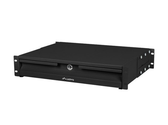 ΣΥΡΤΆΡΙ ΓΙΑ ΝΤΟΥΛΆΠΙΑ 19" 2U 360MM ΜΑΎΡΟ LANBERG (2U/483X360MM ΧΩΡΗΤΙΚΌΤΗΤΑ ΦΟΡΤΊΟΥ ΈΩΣ 90KG, ΤΟΠΟΘΈΤΗΣΗ ΣΕ 4 ΣΗΜΕΊΑ)