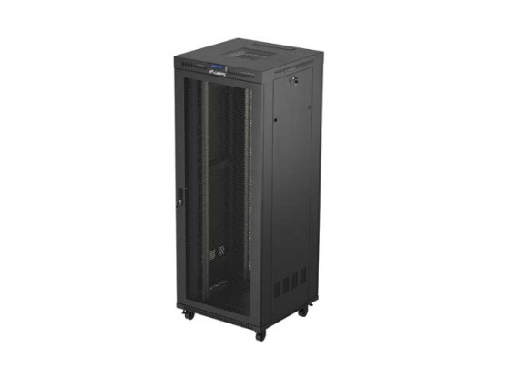 ΕΡΜΆΡΙΟ ΕΓΚΑΤΆΣΤΑΣΗΣ RACKMOUNT 19" 42U 800X800 ΜΑΎΡΟ LCD ΔΙΆΤΡΗΤΗ ΠΌΡΤΑ LANBERG (ΕΠΊΠΕΔΗ ΣΥΣΚΕΥΑΣΊΑ)