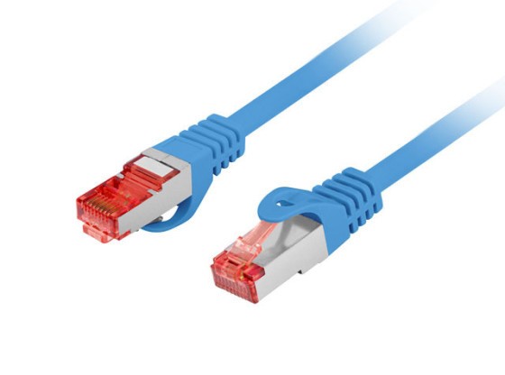 PATCHCORD CAT.6 S/FTP LSZH CU 15M ΜΠΛΕ FLUKE ΠΈΡΑΣΕ LANBERG