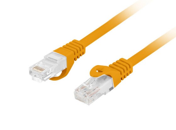 PATCHCORD CAT.6 UTP LSZH CU 1.5M ΠΟΡΤΟΚΑΛΊ FLUKE ΠΈΡΑΣΕ LANBERG