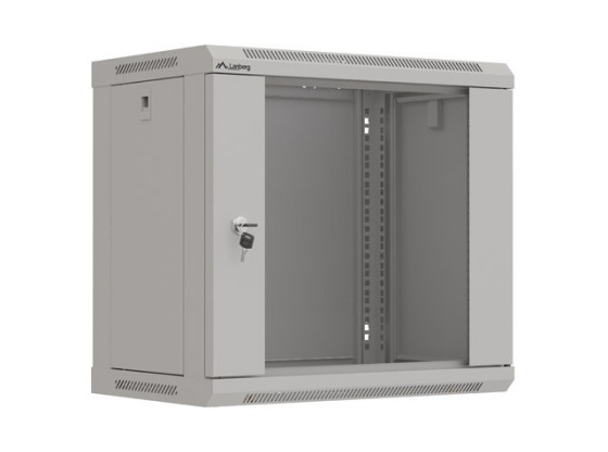 ΡΆΦΙ ΕΓΚΑΤΆΣΤΑΣΗΣ 19" 9U 540X350 ΓΚΡΙ ΓΥΆΛΙΝΗ ΠΌΡΤΑ LANBERG (ΕΠΊΠΕΔΗ ΣΥΣΚΕΥΑΣΊΑ)