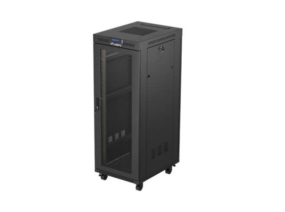 ΕΡΜΆΡΙΟ ΕΓΚΑΤΆΣΤΑΣΗΣ 19" 32U 600X800 ΜΑΎΡΟ LCD ΜΕ ΔΙΆΤΡΗΤΗ ΠΌΡΤΑ LANBERG (ΕΠΊΠΕΔΗ ΣΥΣΚΕΥΑΣΊΑ)