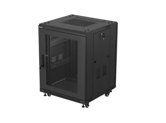 RACK ΕΓΚΑΤΆΣΤΑΣΗΣ 19" 15U 600X600 ΜΑΎΡΟ ΔΙΆΤΡΗΤΟ ΠΌΡΤΑ LANBERG (ΕΠΊΠΕΔΗ ΣΥΣΚΕΥΑΣΊΑ)