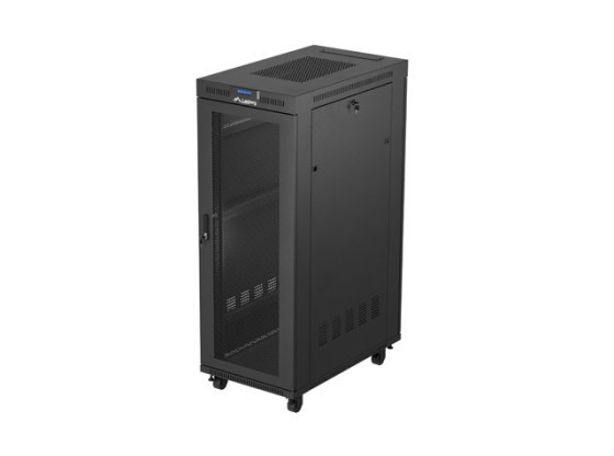 ΕΡΜΆΡΙΟ ΕΓΚΑΤΆΣΤΑΣΗΣ 19" 32U 600X1000 ΜΑΎΡΟ LCD ΜΕ ΔΙΆΤΡΗΤΗ ΠΌΡΤΑ LANBERG (ΕΠΊΠΕΔΗ ΣΥΣΚΕΥΑΣΊΑ)