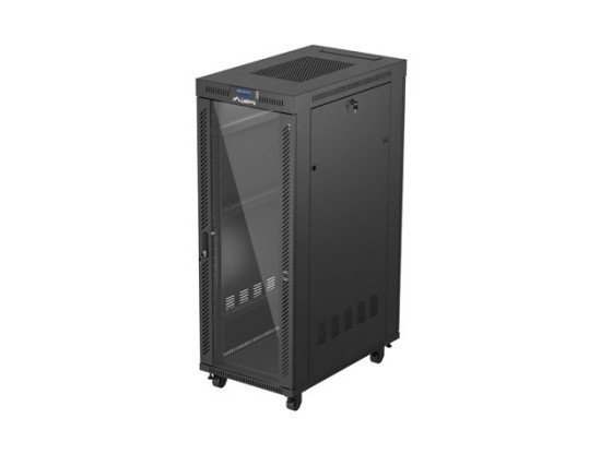 RACK ΕΓΚΑΤΆΣΤΑΣΗΣ 19" 32U 600X1000 ΜΑΎΡΟ LANBERG LCD ΓΥΆΛΙΝΗ ΠΌΡΤΑ (ΕΠΊΠΕΔΗ ΣΥΣΚΕΥΑΣΊΑ)