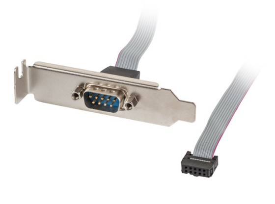 LANBERG 1X DB9(COM) 40CM ΥΠΟΔΟΧΉ ΔΊΣΚΟΥ ΧΑΜΗΛΟΎ ΠΡΟΦΊΛ
