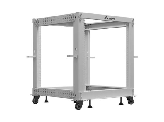ΑΝΟΙΧΤΌ ΡΆΦΙ 19" 12U 600X600-1100 ΡΥΘΜΙΖΌΜΕΝΟ ΓΚΡΙ LANBERG
