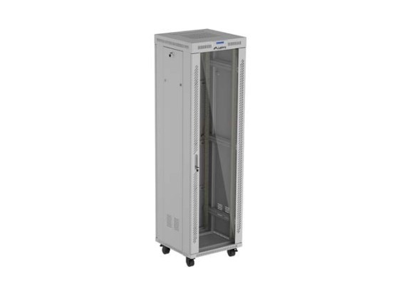 ΕΡΜΆΡΙΟ ΕΓΚΑΤΆΣΤΑΣΗΣ RACK 19" 42U 600X600 ΓΚΡΙ ΓΥΆΛΙΝΗ ΠΌΡΤΑ LCD LANBERG (ΕΠΊΠΕΔΗ ΣΥΣΚΕΥΑΣΊΑ) V2