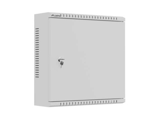 Περίβλημα εγκατάστασης TPR 10" με πλέγμα 400x400x140, γκρι, LANBERG (συναρμολογημένο)