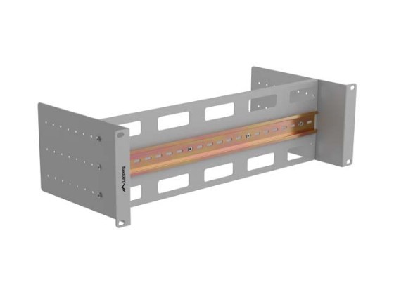 ΡΑΓΑ ΣΤΕΡΕΩΣΗΣ DIN TS-35 19" 3U ΓΚΡΙ LANBERG