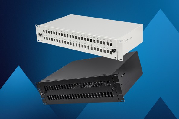 Νέοι διακόπτες οπτικών ινών Lanberg 19” για RACK