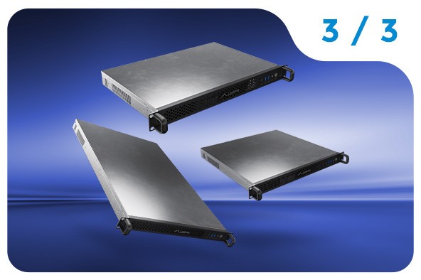 Θήκες διακομιστών 1U RACK