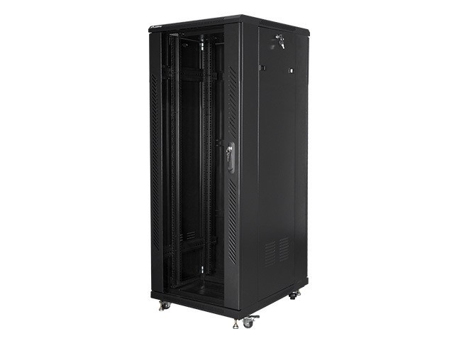 ΝΤΟΥΛΆΠΙ RACK 19" ΕΛΕΎΘΕΡΟ 32U/600X800 ΜΕ ΓΥΆΛΙΝΗ ΠΌΡΤΑ ΜΑΎΡΟ LANBERG (ΣΥΝΑΡΜΟΛΟΓΗΜΈΝΟ)