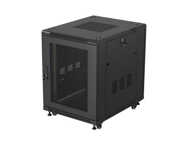 ΝΤΟΥΛΆΠΙ RACK 19" ΕΛΕΎΘΕΡΟ 15U/600X800 (ΕΠΊΠΕΔΗ ΣΥΣΚΕΥΑΣΊΑ) ΜΕ ΠΌΡΤΑ ΜΕ ΠΛΈΓΜΑ ΜΑΎΡΟ LANBERG