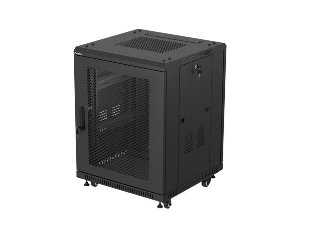 RACK ΕΓΚΑΤΆΣΤΑΣΗΣ 19" 15U 600X600 ΜΑΎΡΟ ΔΙΆΤΡΗΤΟ ΠΌΡΤΑ LANBERG (ΕΠΊΠΕΔΗ ΣΥΣΚΕΥΑΣΊΑ)